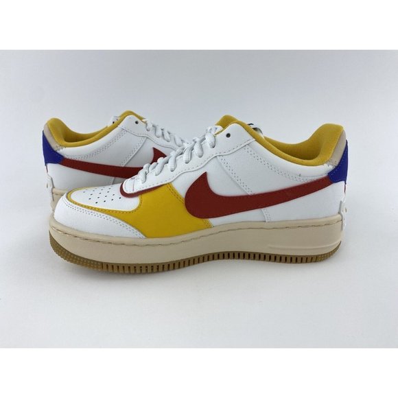 Nike Air Force 1 Shadow Multi Color Women's Sneakers Shoes White CI0919-118 - Picture 12 of 12